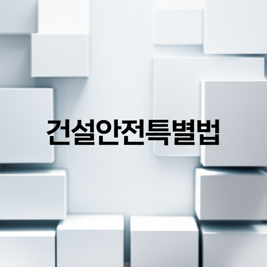 건설안전특별법