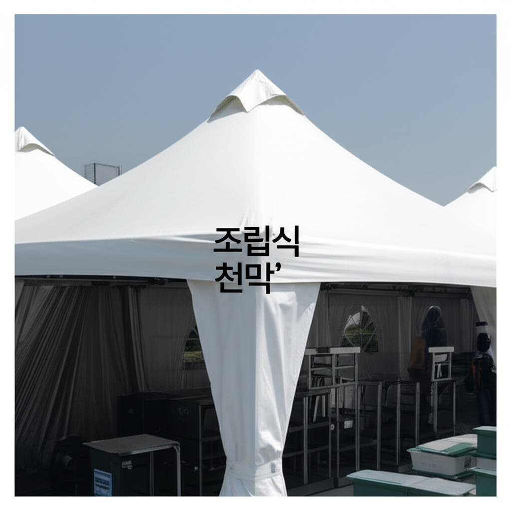 조립식 천막