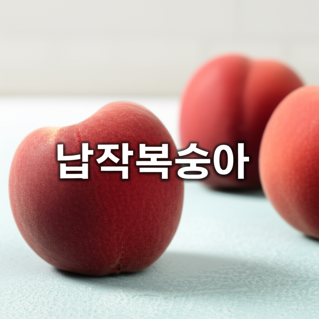 납작복숭아