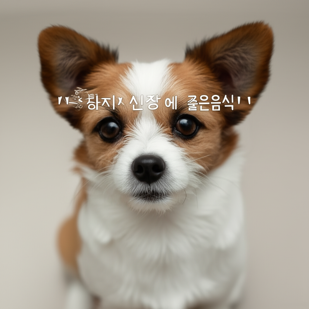 강아지신장에 좋은음식