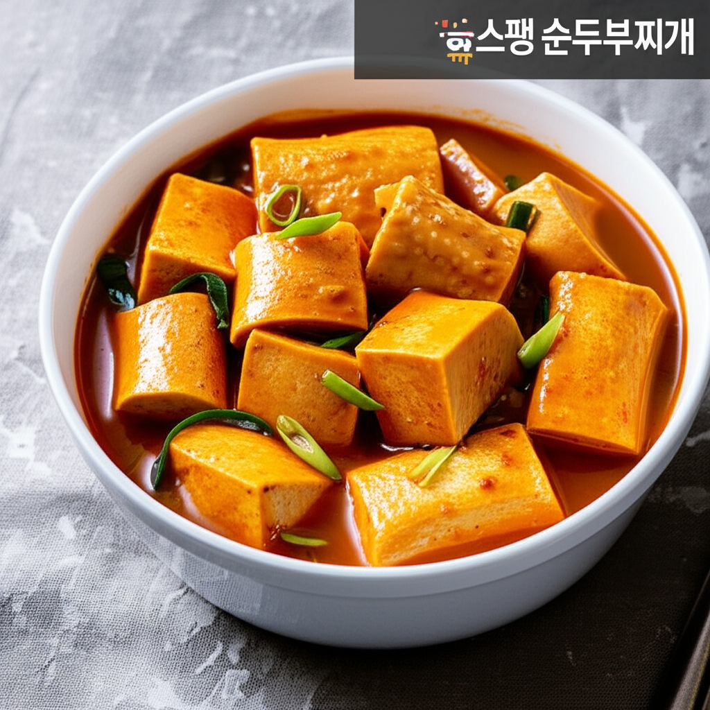 류수영 스팸 순두부찌개