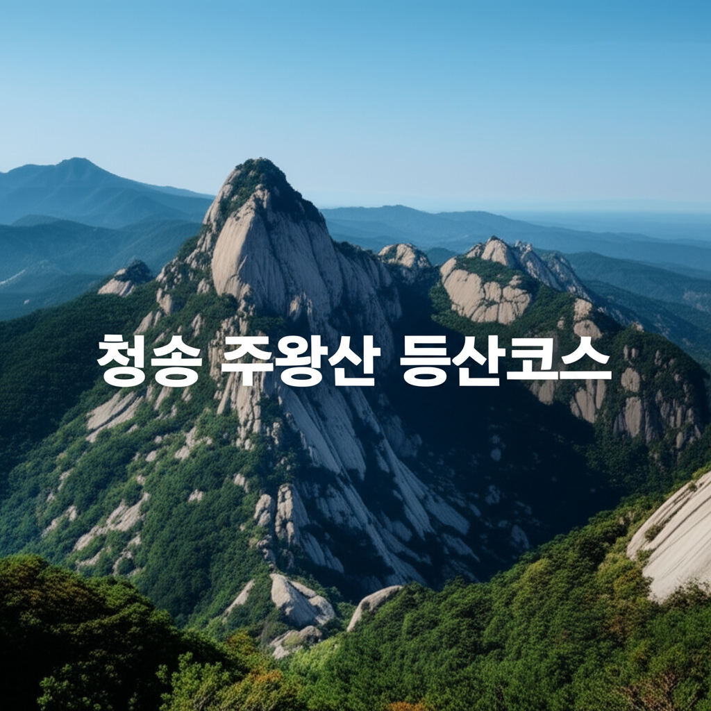 청송 주왕산 등산코스