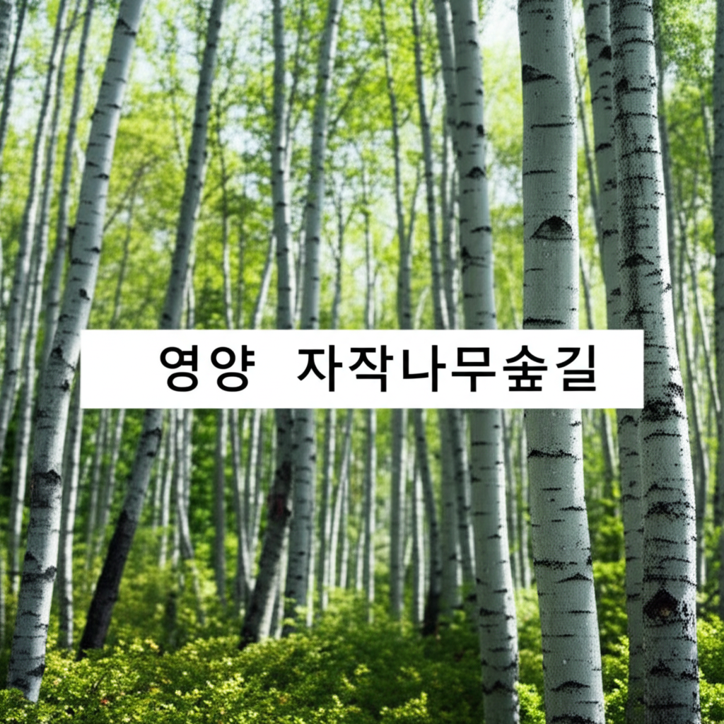 영양 자작나무숲길