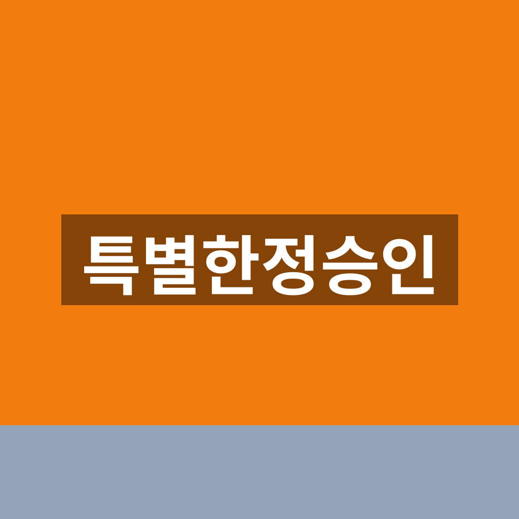 특별한정승인