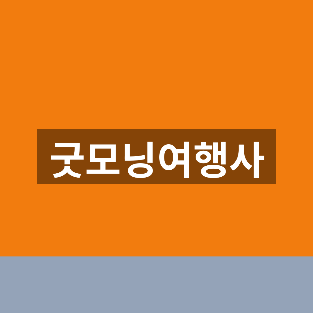 굿모닝여행사