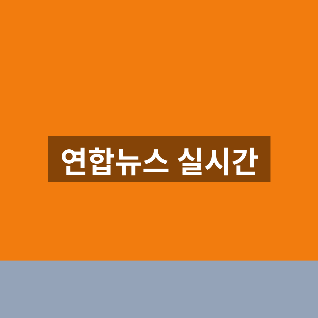 연합뉴스 실시간