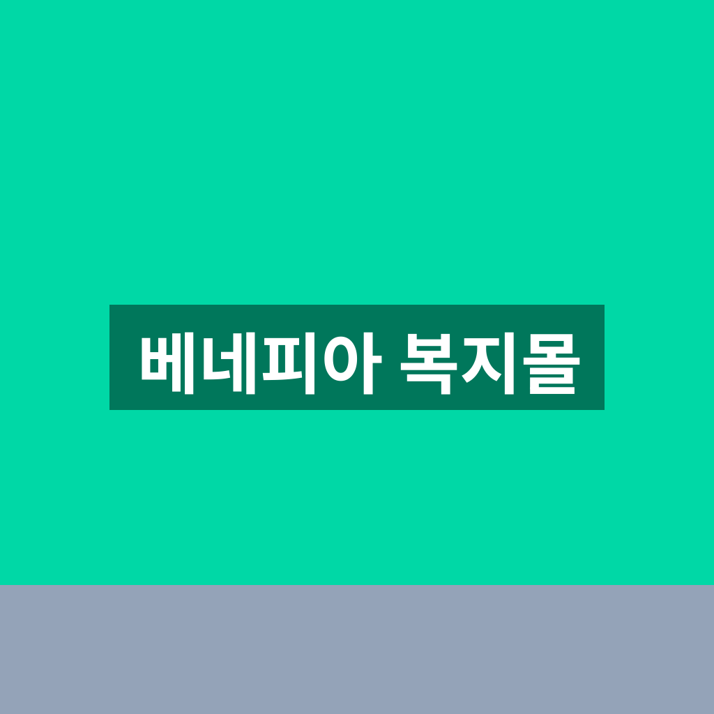 베네피아 복지몰