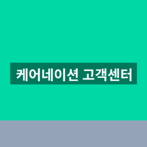 케어네이션 고객센터 전화 문의 1분만에 찾는법