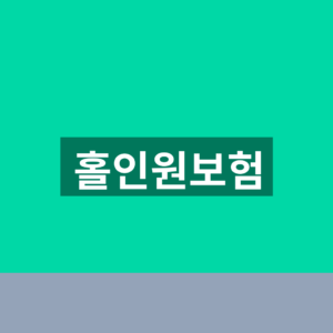 홀인원보험 홈페이지 바로가기 보장 조회 1분만에 찾는법