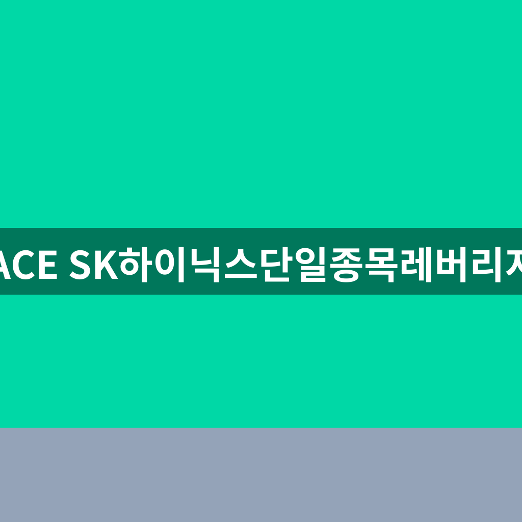 ACE SK하이닉스단일종목레버리지