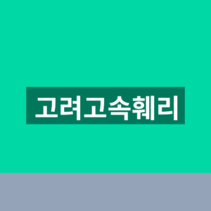 고려고속훼리 배편 예약 시간표 1분 확인법 4 고려고속훼리