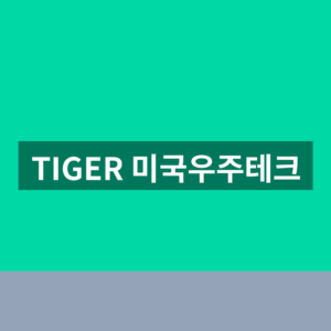 TIGER 미국우주테크 ETF 주가 스페이스X 전망 3가지 확인법