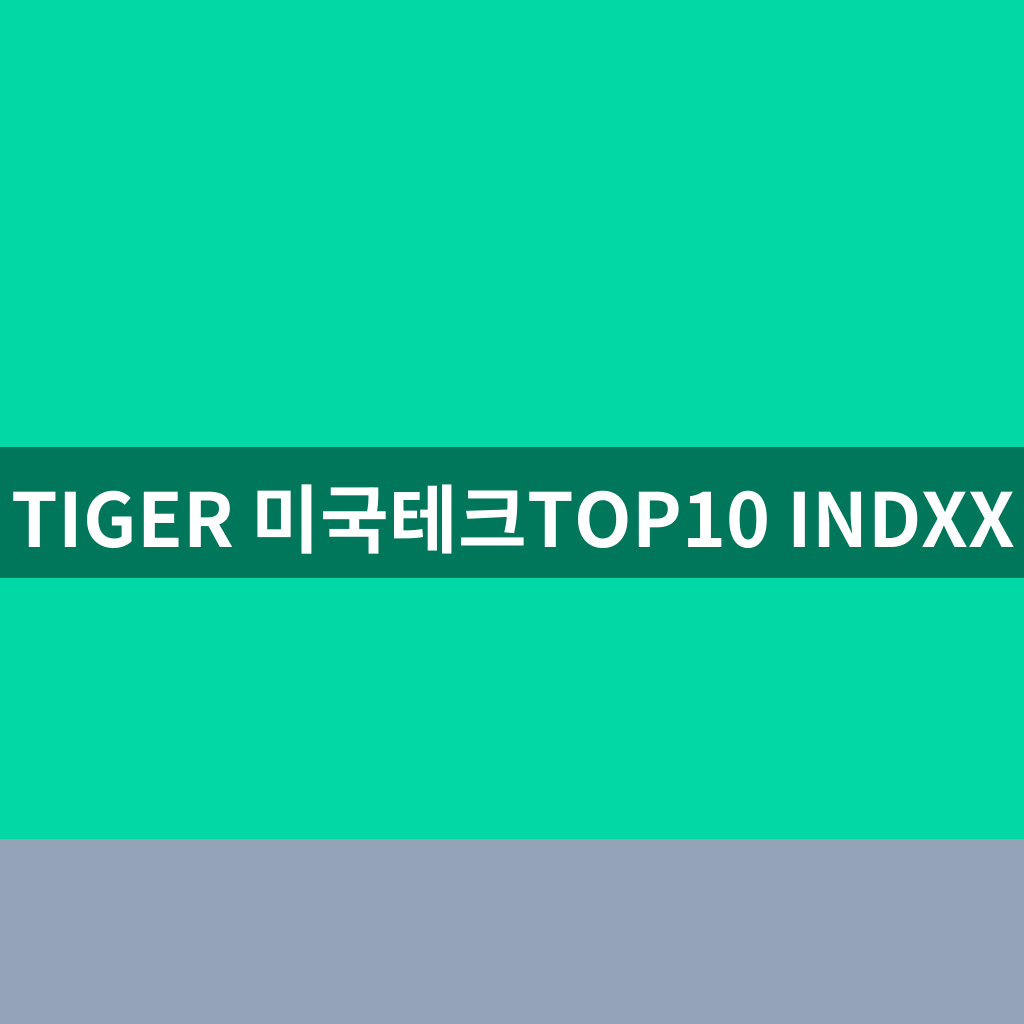 TIGER 미국테크TOP10 INDXX