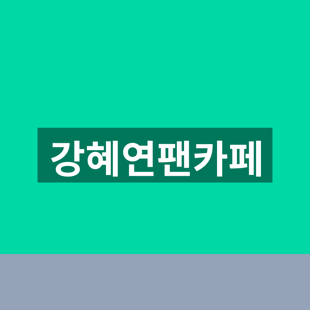강혜연팬카페