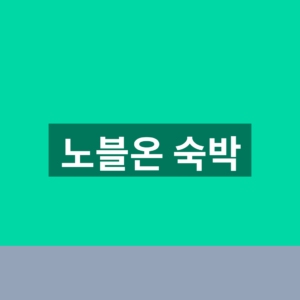 노블온 숙박 예약 포항 노블리온호텔 1분 확인법 9 노블온 숙박