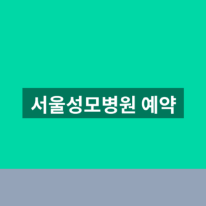서울성모병원 예약 진료과 의료진 온라인 신청 1분 확인법 https://www.cmcseoul.or.kr 9 서울성모병원 예약