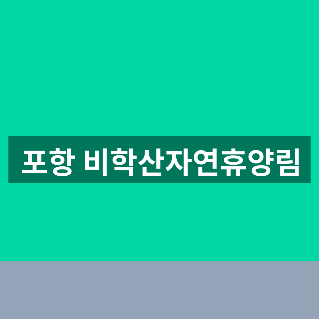 포항 비학산자연휴양림
